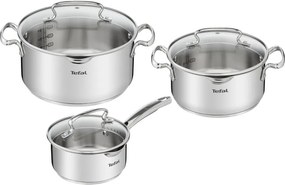 Rozsdamentes acél edény készlet 6 db-os DUETTO+ G719S655 – Tefal
