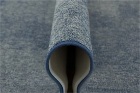 Szoba Nappali Szőnyeg Szürke Kék Finom Hurok Serenity 200x400 cm