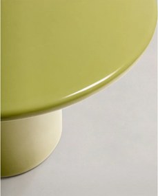 Beton kerek kerti dohányzóasztal ø 110 cm Albanella – Kave Home