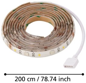 Eglo 97927 - RGB LED flexibilis dimmelhető szalag 10W 230V IP20 2m