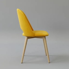 THEO étkezőszék sárga színben