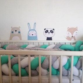 INSPIO Állatos falmatricák gyerekszobába