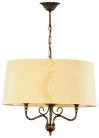 Jupiter 1749 - Csillár láncon SOFIA 3xE27/60W/230V