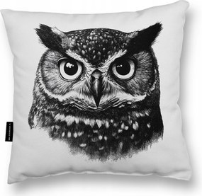 Bagoly Párna Bagoly 40x40 alvás puha Ajándék nagy kétoldalas Bw