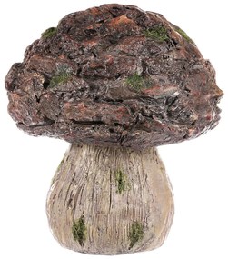 Gomba kerti dekoráció, 16 x 17 x 16 cm, polirezin