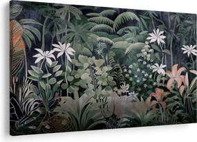 Kép - Festett dzsungel minta (90x60 cm)