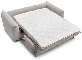 Világosszürke kinyitható kanapé 214 cm Ernest – Bobochic Paris