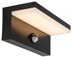 Rabalux Rabalux 77115-LED Kültéri fali lámpa érzékelővel ZARAGOZA LED/9W/230V IP54 fekete RL77115
