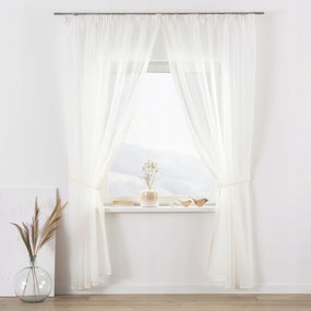 Dekoria Lily csipkés függöny 2 db hosszú ekrü
