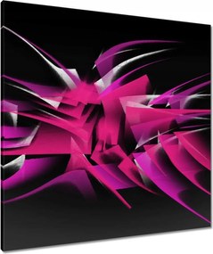 Vászonkép 80x80 Divatos lila tüskék