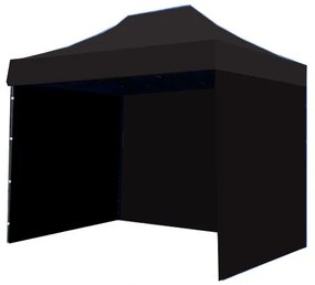 Összecsukható sátor 2,5x2,5 Fekete SQ