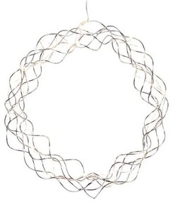 Eglo 411015 - LED Karácsonyi dekoráció CURLY 30xLED/0,064W/230V fényes króm