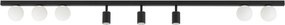 TK LIGHTING 10004 VOX Modern Mennyezeti Lámpa Fehér, Fekete G9, GU10 IP20
