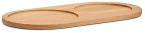 Kisállat tálka alátét 24x46 cm Doppio Oak Natural M/L – MiaCara