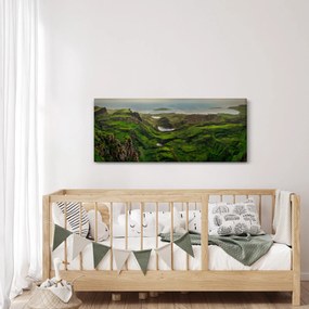 Kép - Quiraing, Skócia (120x50 cm)