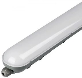 LED lámpatest , 36 Watt , 120 cm , kompakt armatúra , por- és páravédett , IP65 , hideg fehér