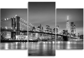 Gario Vászonkép Brooklyn híd - 3 részes Méret: 120 x 80 cm