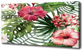 Fali vászonkép Trópusi virágok oc-74294338