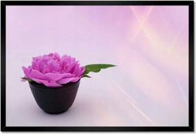 Poszter keretben 60x40 Spa Wellness Virág