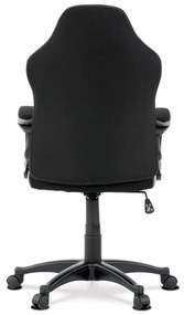 Gamer Irodai Forgószék Fekete Szövet Kárpittal, Rózsaszín Dekorral. KA-L611 BLUE