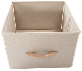 HAZEL TYP 4 szekrény szövet fiókokkal, barna, S