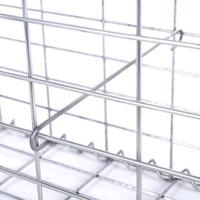 Gabion kosár, fém gabion ketrec 50 x 100 cm-es