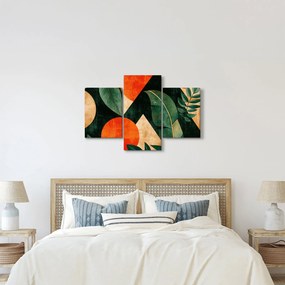 Kép - Geometrikus természeti minták II. (90x60 cm)