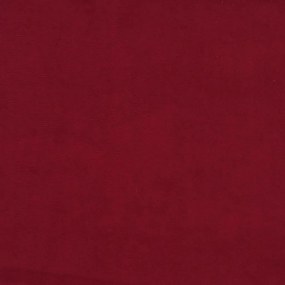 bordó bársony pad 100x35x41 cm