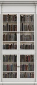 Fotótapéta Könyvtár Könyvek Tudás Klasszikus Elegancia 91x211 +ragasztó
