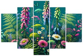 Kép - Mezei virágok (150x105 cm)