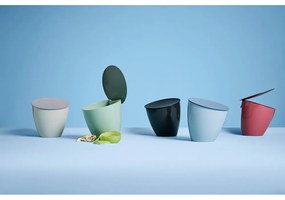 Fekete komposztálható hulladék gyűjtő 2,2 l Nordic black – Mepal