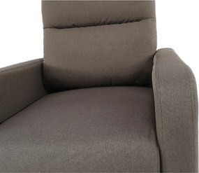 Relaxáló fotel, barna, TURNER