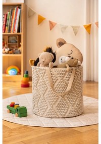 Tároló textil tárolókosár ø 45x45 cm Pearl L – Bonami Essentials