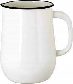 Emil Zománcozott Kancsó Fehér 2.5L