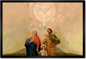 Poszterek keretben 60x40 Szent József Mária