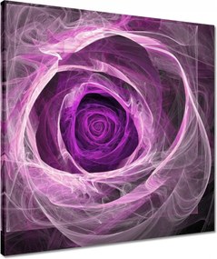 Vászonkép 50x50 Fraktál rózsa