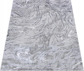 Komo Szőnyeg 200x300 Stílusos Modern fényes szürke w02