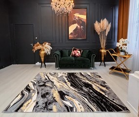 Toscana 351 black (Szürke) 60x110 cm