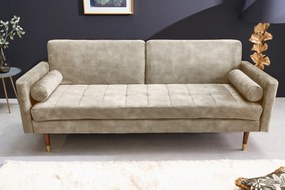 COUTURE design kanapé - 195cm - beige