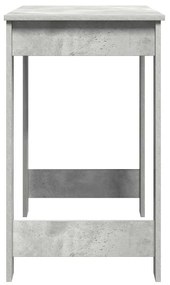 betonszürke forgácslap íróasztal 100x45x75 cm