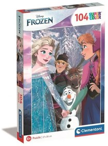Gyerek puzzle - Frozen VII. - 104 db