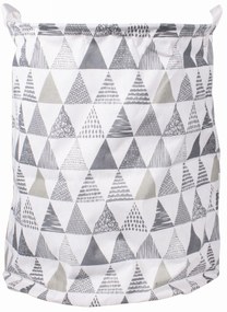 BOWA fehér és szürke kosár játékokhoz és szennyeshez