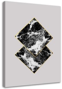 Gario Vászonkép Négyzetek összetétele Méret: 40 x 60 cm