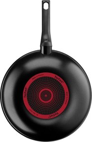Wok serpenyő tapadásmentes felülettel ø 28 cm Simply Clean Red B5671953 – Tefal