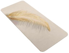 Világosbarna fürdőszobai kilépő 50x120 cm Angelica – douceur d'intérieur