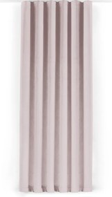 Világos rózsaszín bársony dimout (részleges sötétítő) függöny 140x225 cm Velto – Filumi