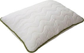 Egész évben használható steppelt paplan 140x200 cm párnával STELLA ALOE VERA 70x90 cm, fehér