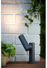 Lucide 27893/05/29 - LED Kültéri lámpa TATUM LED/5W/230V IP65 14 cm antracit
