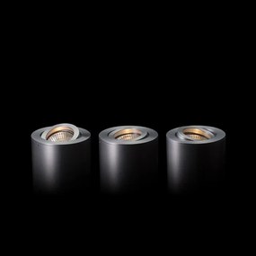 RENDL R10124 MOCCA felületre szerelhető lámpatest, downlight alumínium