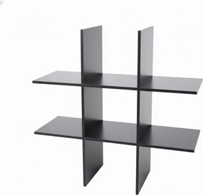 AKCIÓ Fali polc SHELVIX 55 cm fekete II. osztály